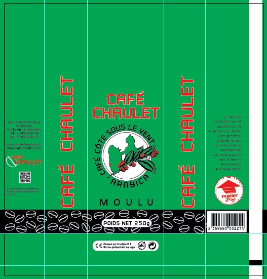 Café Chaulet - Packing café moulu