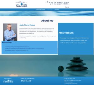 Site Internet AP Meeus Coaching