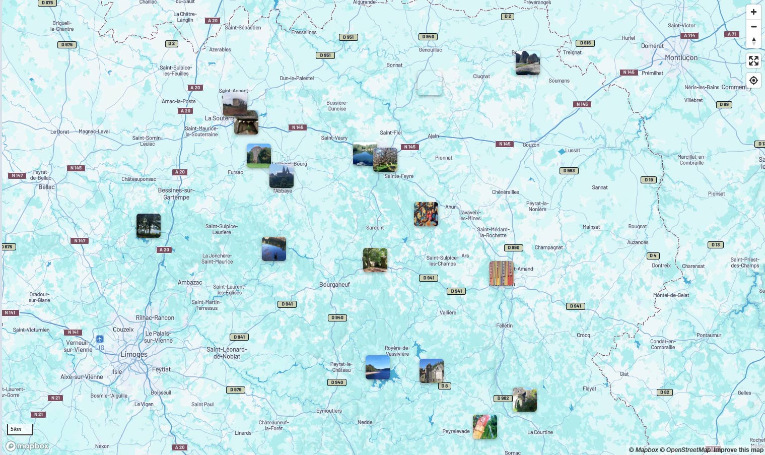 Cartographie sous Mapbox