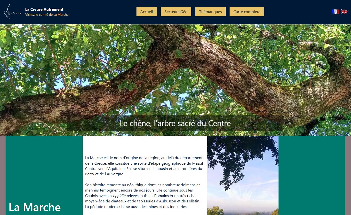 Accueil site web la-marche.com