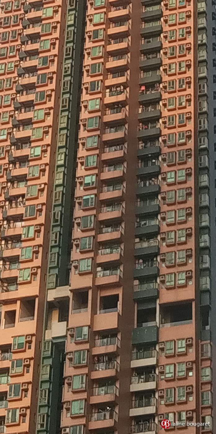 Hong Kong, apartments towers