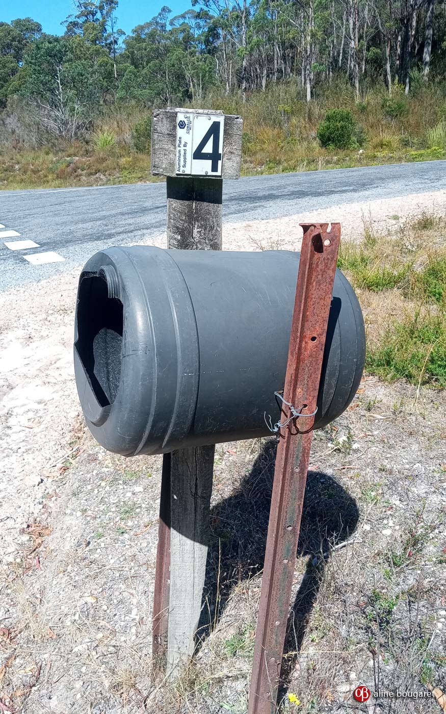 Tasmania mailbox